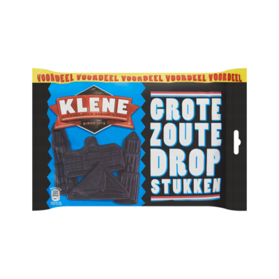 Klene Grote Zoute Drop Stukken Voordeel